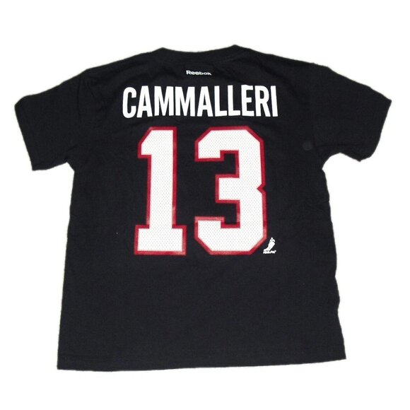 Michael Cammalleri Montreal Canadiens kids youth Jersey Style T-shirt sz. Large - Picture 1 of 3